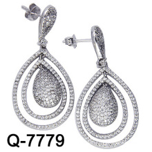 Новые стили Серьги 925 серебряных украшений (Q-7779. JPG)